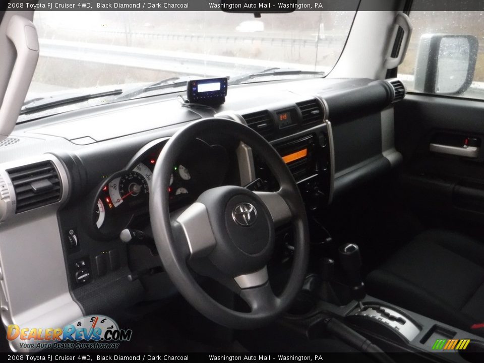 2008 Toyota FJ Cruiser 4WD Black Diamond / Dark Charcoal Photo #18