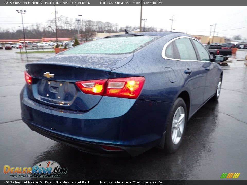 2019 Chevrolet Malibu LS Pacific Blue Metallic / Jet Black Photo #8