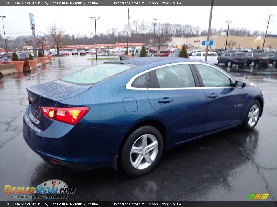 2019 Chevrolet Malibu LS Pacific Blue Metallic / Jet Black Photo #9