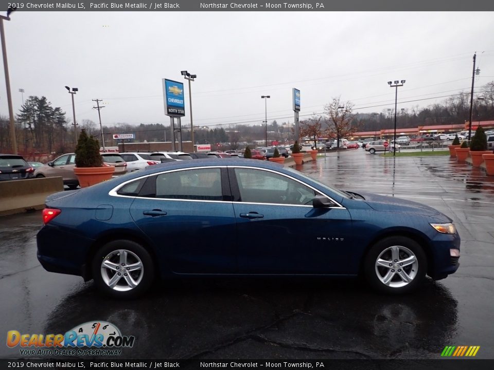 2019 Chevrolet Malibu LS Pacific Blue Metallic / Jet Black Photo #10