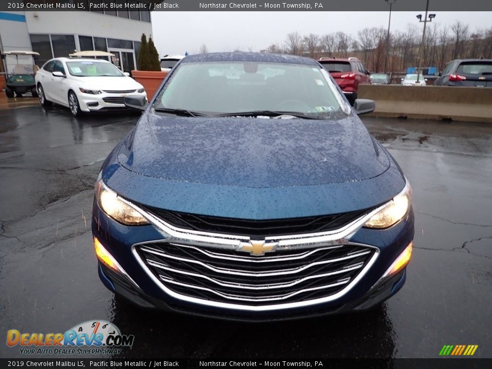 2019 Chevrolet Malibu LS Pacific Blue Metallic / Jet Black Photo #13