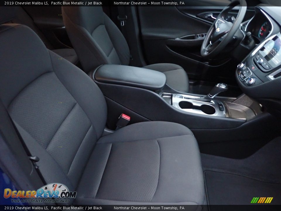 2019 Chevrolet Malibu LS Pacific Blue Metallic / Jet Black Photo #15