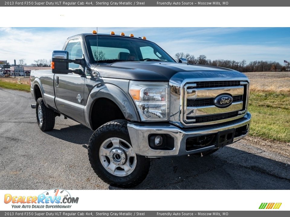 Front 3/4 View of 2013 Ford F350 Super Duty XLT Regular Cab 4x4 Photo #1