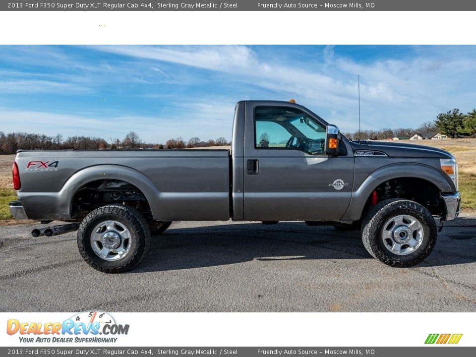 Sterling Gray Metallic 2013 Ford F350 Super Duty XLT Regular Cab 4x4 Photo #3