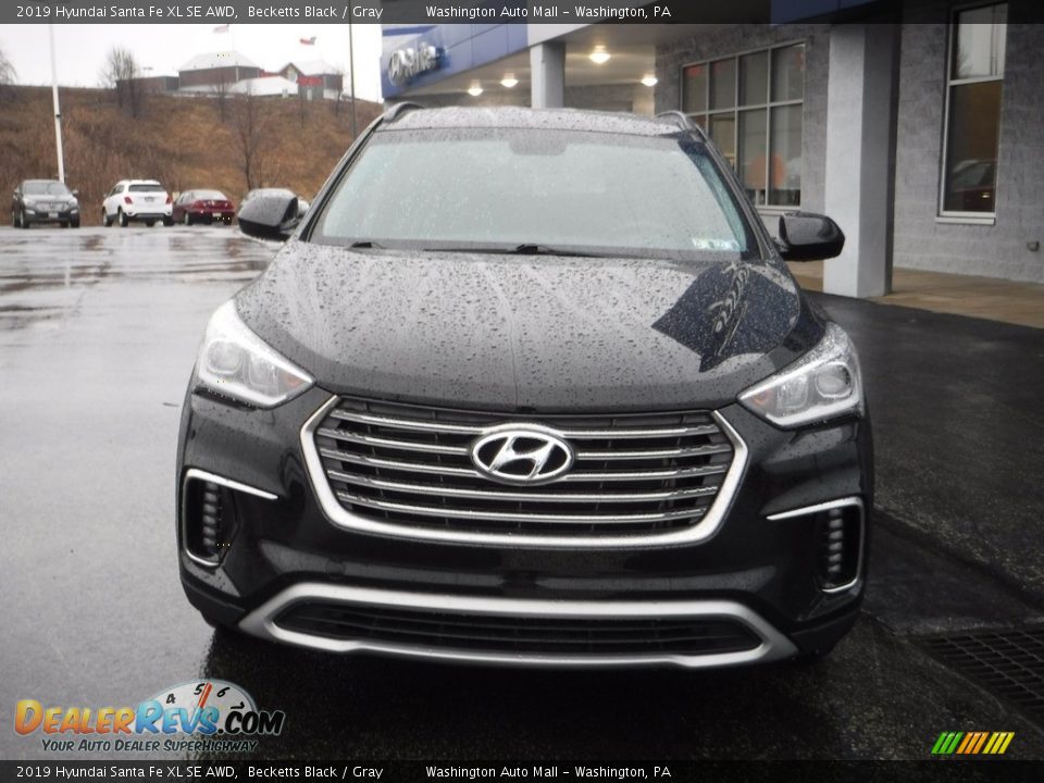 2019 Hyundai Santa Fe XL SE AWD Becketts Black / Gray Photo #4