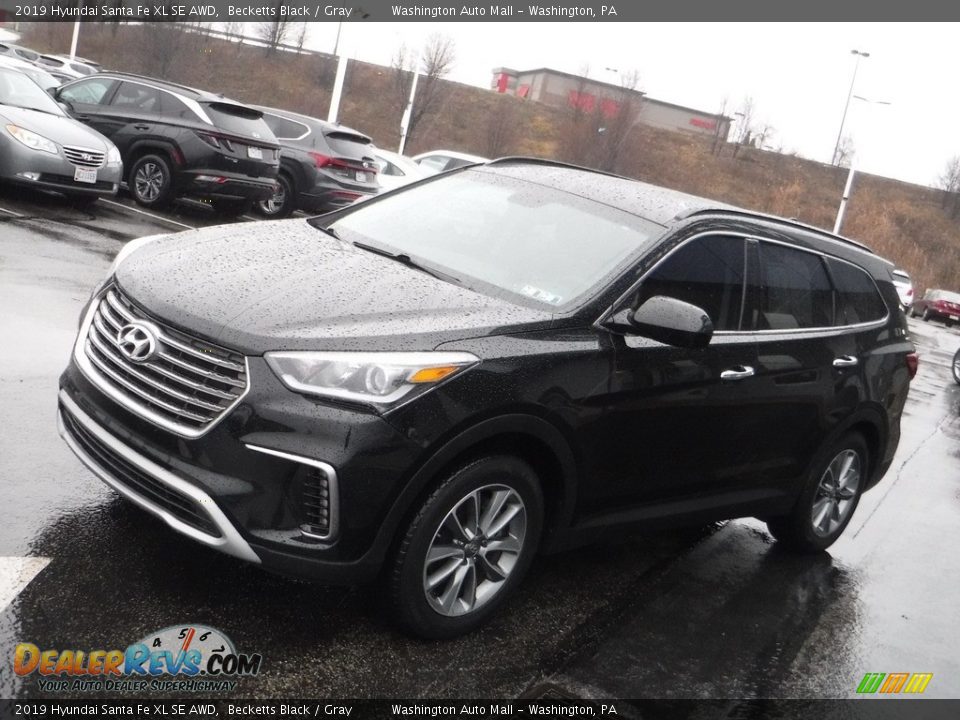2019 Hyundai Santa Fe XL SE AWD Becketts Black / Gray Photo #5