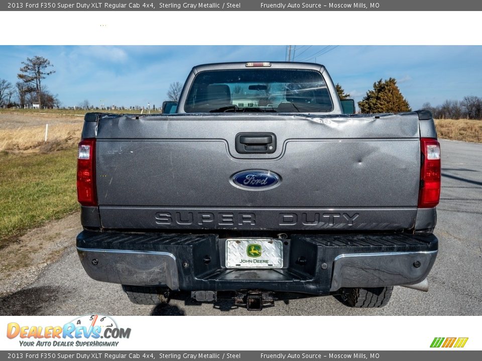 2013 Ford F350 Super Duty XLT Regular Cab 4x4 Sterling Gray Metallic / Steel Photo #5