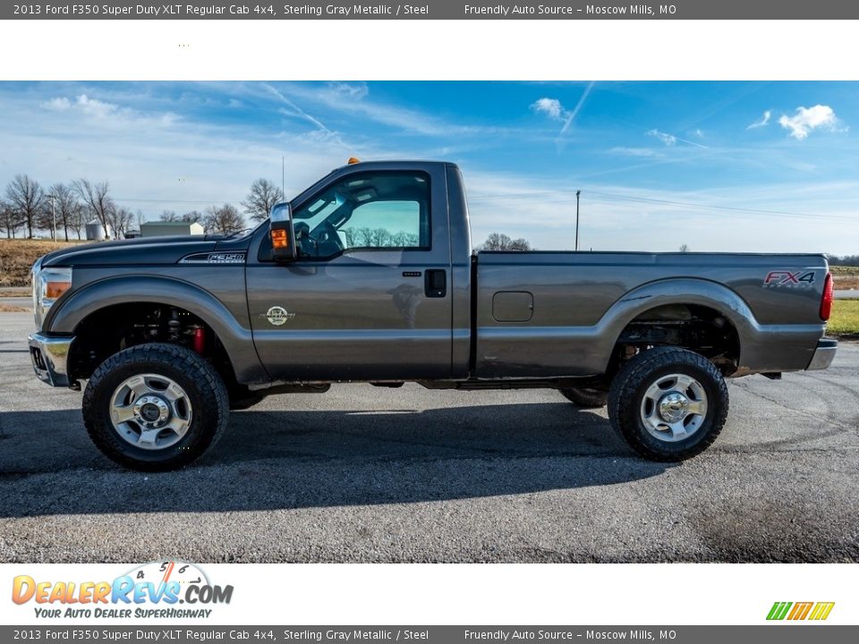 Sterling Gray Metallic 2013 Ford F350 Super Duty XLT Regular Cab 4x4 Photo #7