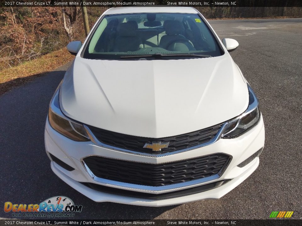 2017 Chevrolet Cruze LT Summit White / Dark Atmosphere/Medium Atmosphere Photo #4