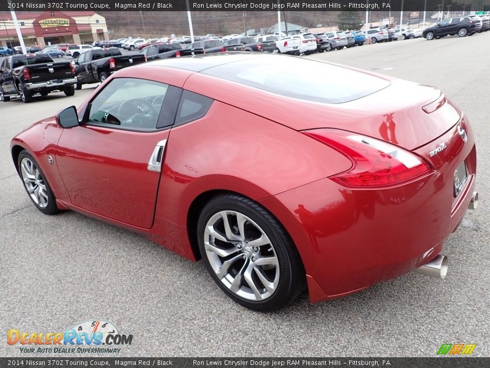 2014 Nissan 370Z Touring Coupe Magma Red / Black Photo #3