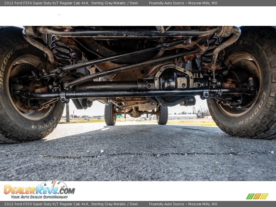 Undercarriage of 2013 Ford F350 Super Duty XLT Regular Cab 4x4 Photo #10