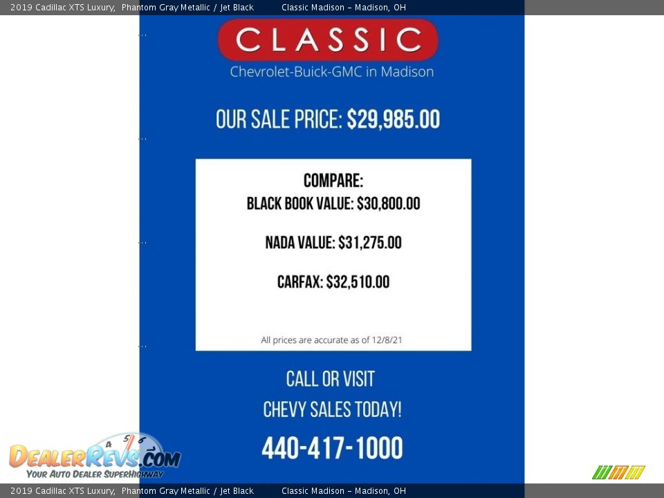 Dealer Info of 2019 Cadillac XTS Luxury Photo #2