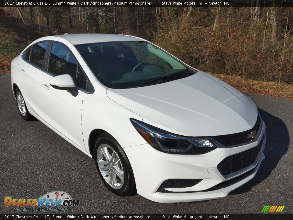 2017 Chevrolet Cruze LT Summit White / Dark Atmosphere/Medium Atmosphere Photo #5