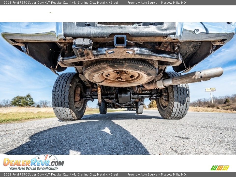 Undercarriage of 2013 Ford F350 Super Duty XLT Regular Cab 4x4 Photo #13