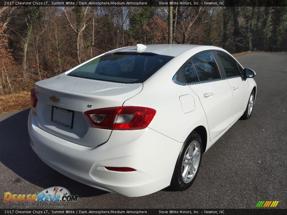 2017 Chevrolet Cruze LT Summit White / Dark Atmosphere/Medium Atmosphere Photo #7