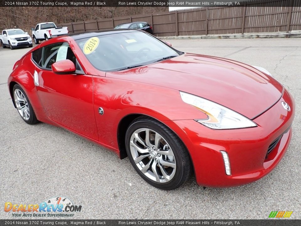 Front 3/4 View of 2014 Nissan 370Z Touring Coupe Photo #7