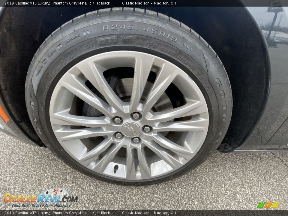 2019 Cadillac XTS Luxury Phantom Gray Metallic / Jet Black Photo #6