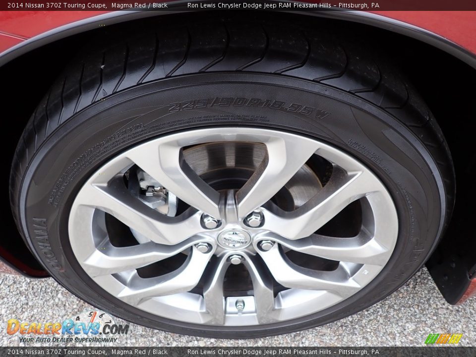 2014 Nissan 370Z Touring Coupe Wheel Photo #9