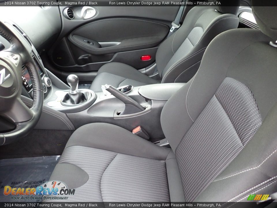 Front Seat of 2014 Nissan 370Z Touring Coupe Photo #10