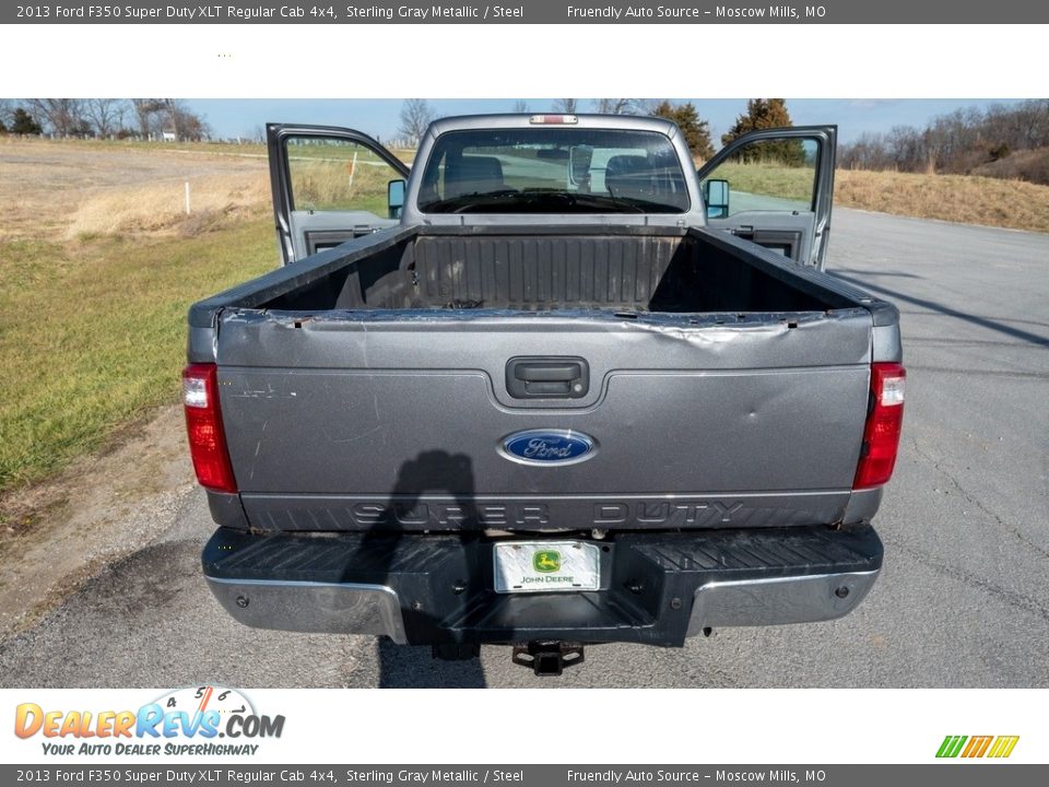 2013 Ford F350 Super Duty XLT Regular Cab 4x4 Sterling Gray Metallic / Steel Photo #20