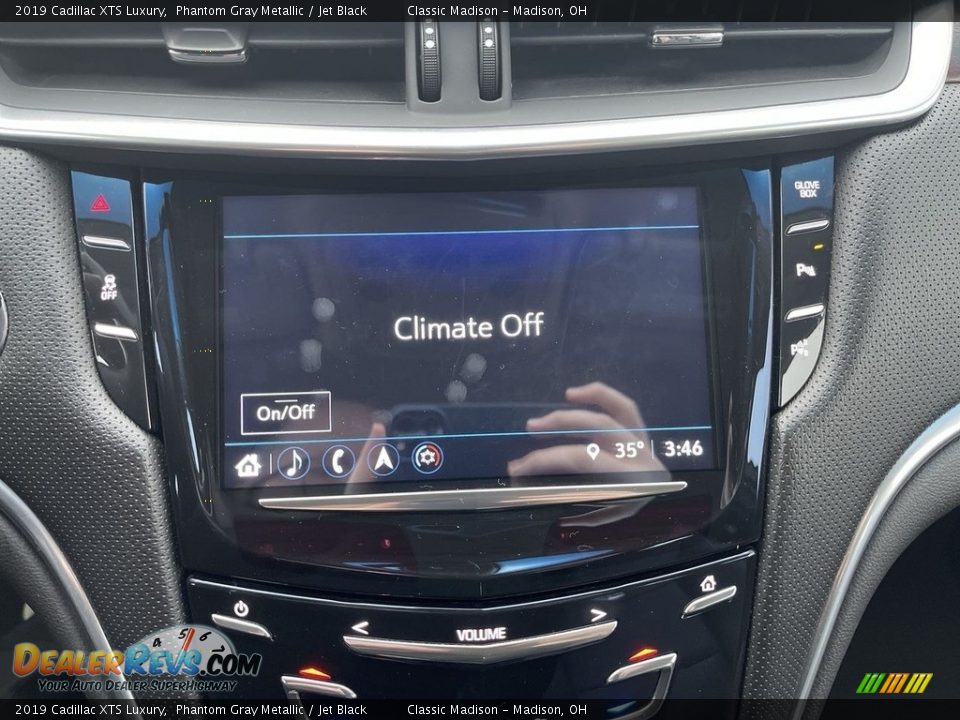 2019 Cadillac XTS Luxury Phantom Gray Metallic / Jet Black Photo #12