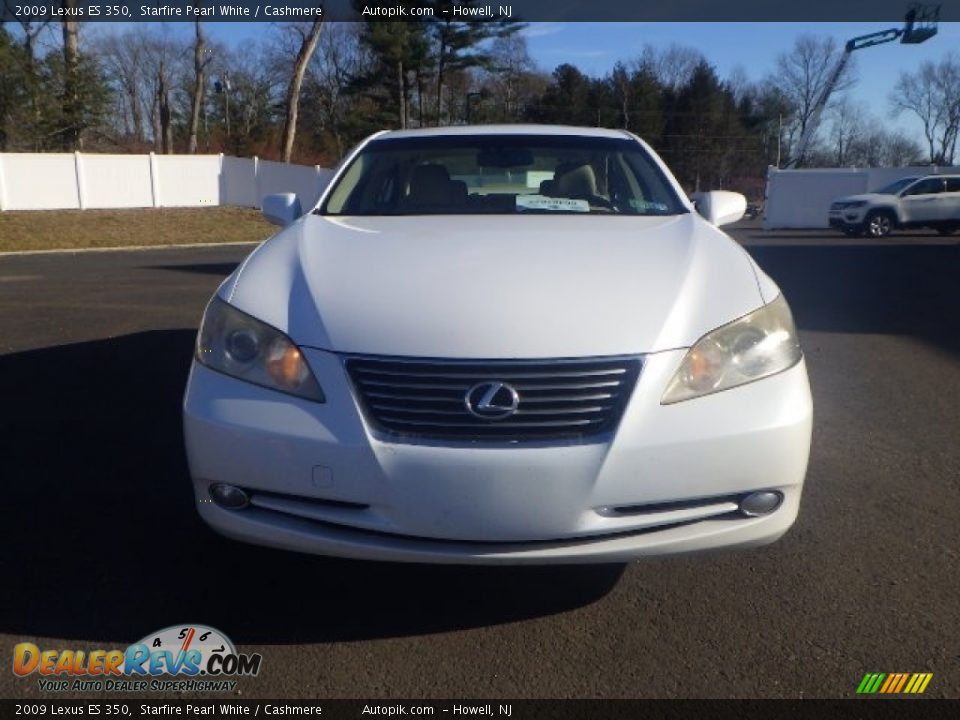 2009 Lexus ES 350 Starfire Pearl White / Cashmere Photo #2