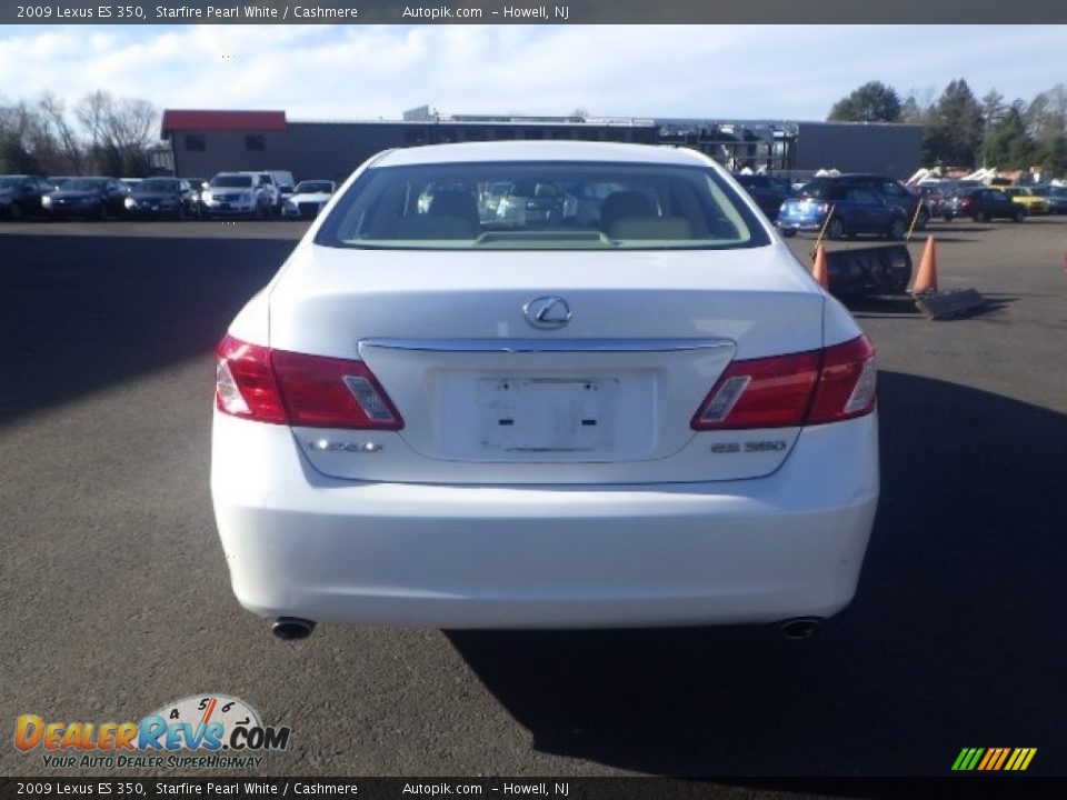 2009 Lexus ES 350 Starfire Pearl White / Cashmere Photo #5