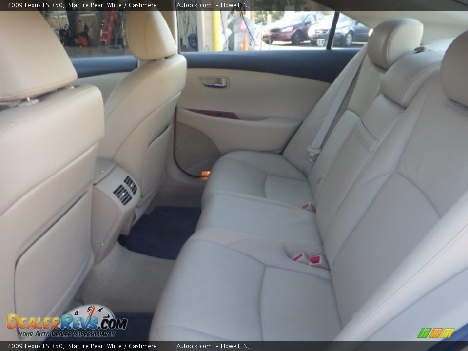 2009 Lexus ES 350 Starfire Pearl White / Cashmere Photo #9