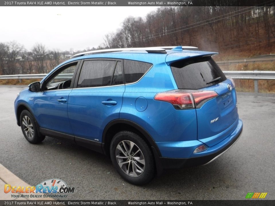 2017 Toyota RAV4 XLE AWD Hybrid Electric Storm Metallic / Black Photo #14