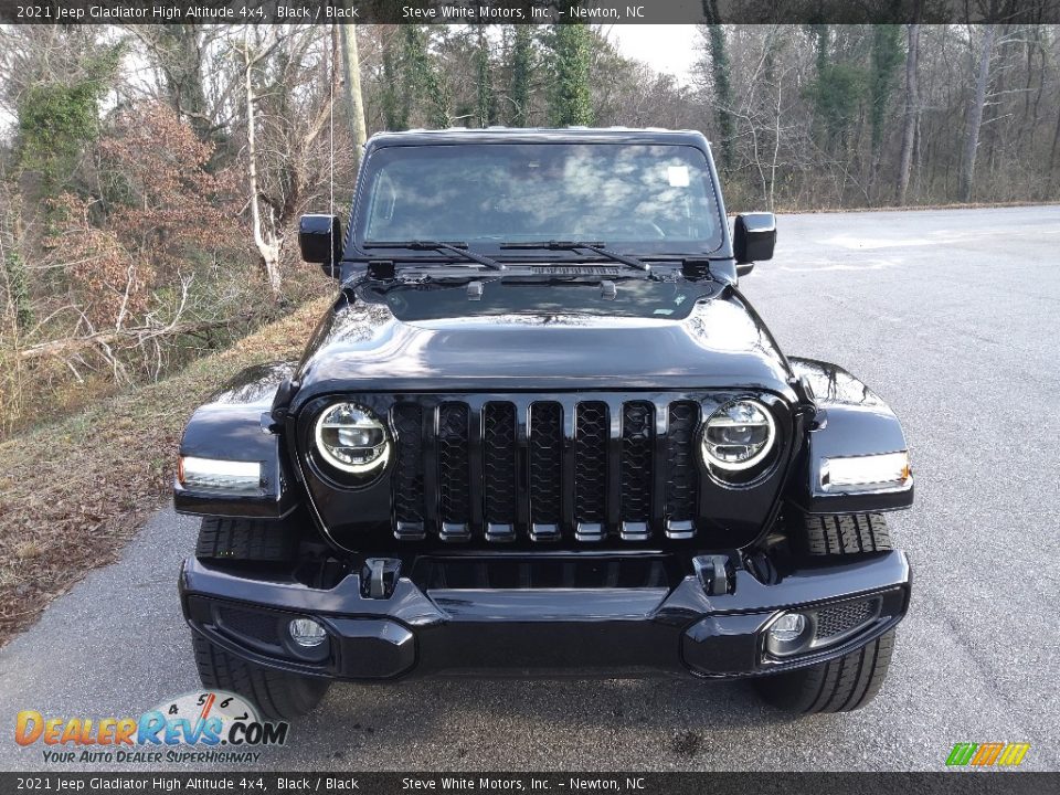 2021 Jeep Gladiator High Altitude 4x4 Black / Black Photo #3