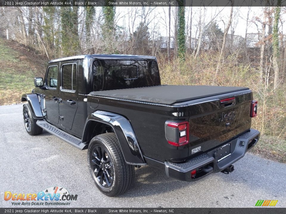 2021 Jeep Gladiator High Altitude 4x4 Black / Black Photo #9