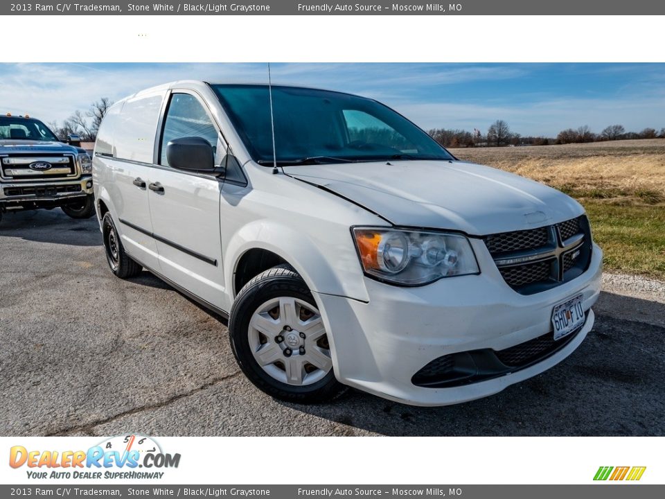 2013 Ram C/V Tradesman Stone White / Black/Light Graystone Photo #1