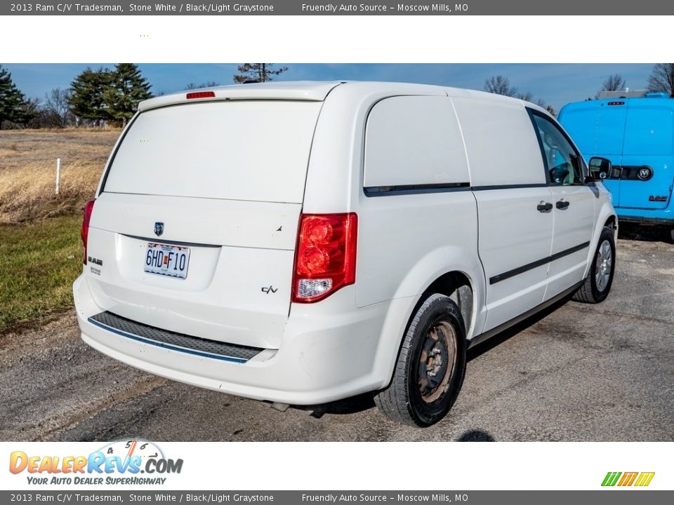 2013 Ram C/V Tradesman Stone White / Black/Light Graystone Photo #4