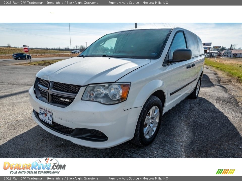 2013 Ram C/V Tradesman Stone White / Black/Light Graystone Photo #8