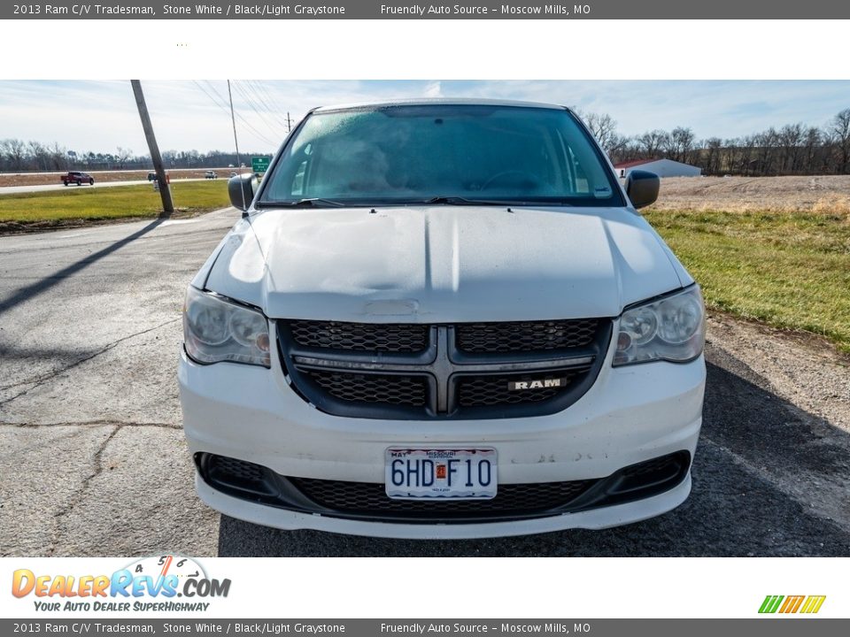 2013 Ram C/V Tradesman Stone White / Black/Light Graystone Photo #9