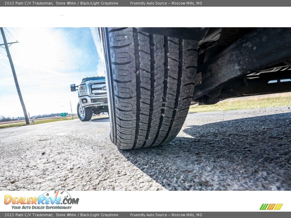 2013 Ram C/V Tradesman Stone White / Black/Light Graystone Photo #12