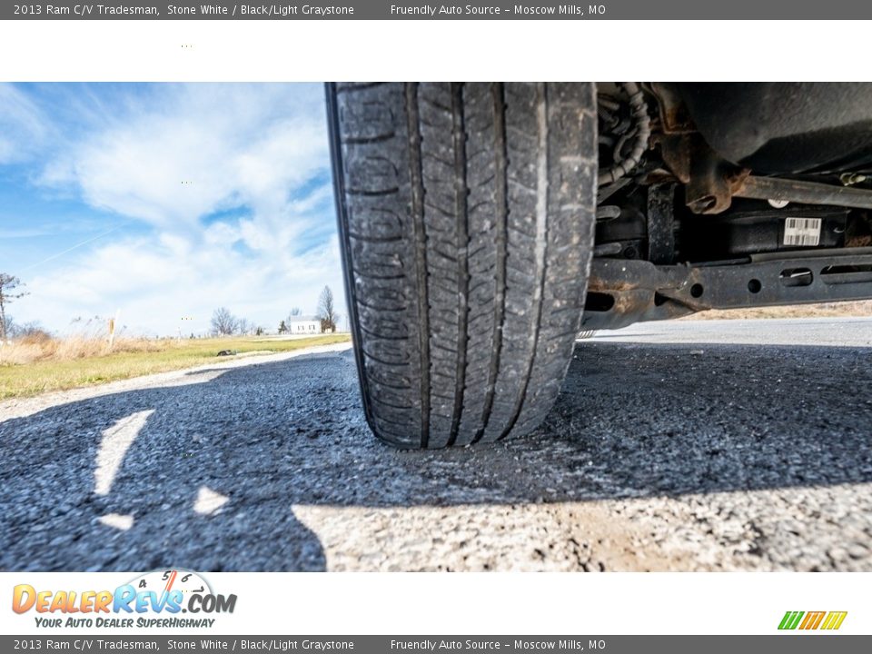 2013 Ram C/V Tradesman Stone White / Black/Light Graystone Photo #14