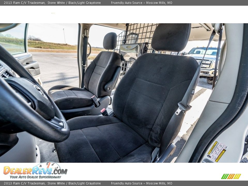 2013 Ram C/V Tradesman Stone White / Black/Light Graystone Photo #17