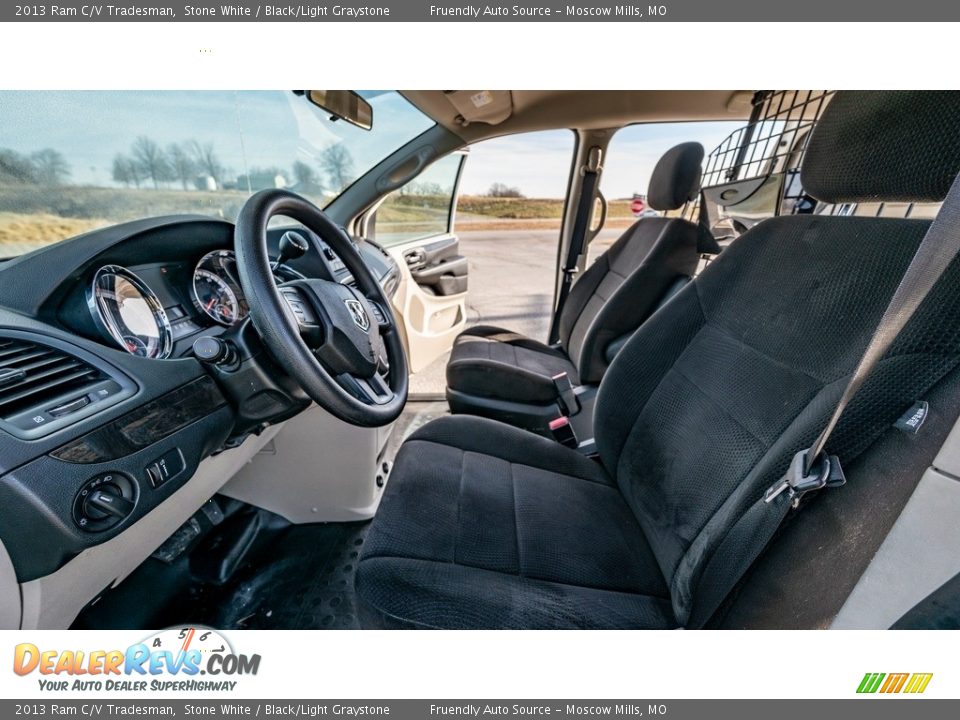 2013 Ram C/V Tradesman Stone White / Black/Light Graystone Photo #18