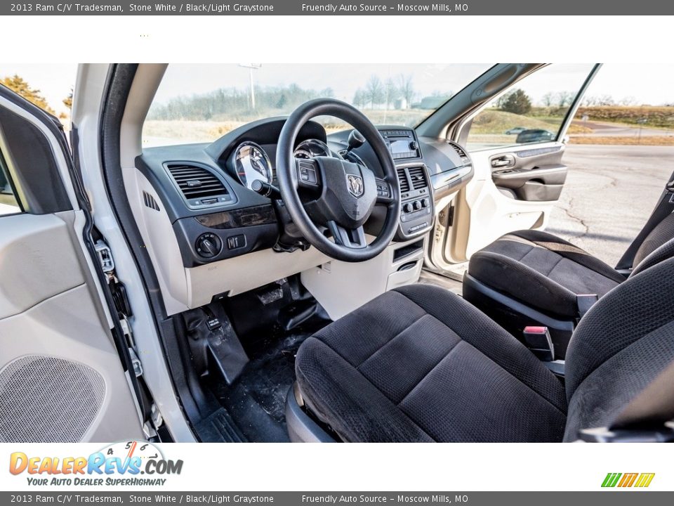 2013 Ram C/V Tradesman Stone White / Black/Light Graystone Photo #19