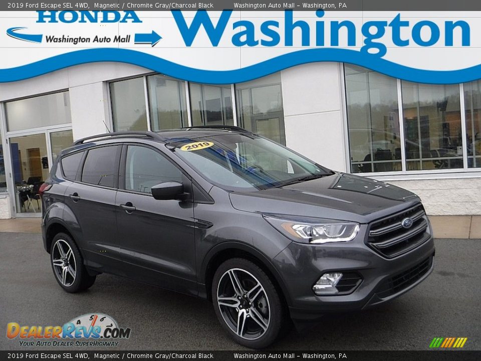 2019 Ford Escape SEL 4WD Magnetic / Chromite Gray/Charcoal Black Photo #1