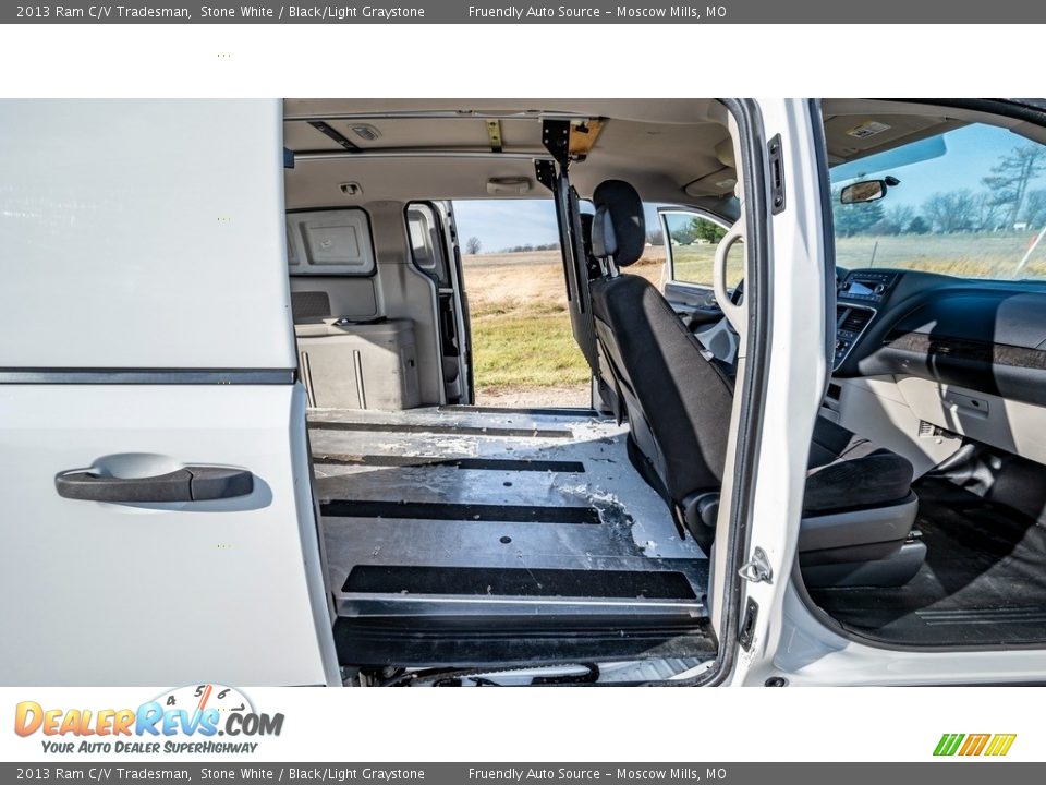 2013 Ram C/V Tradesman Stone White / Black/Light Graystone Photo #22