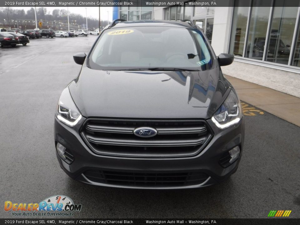 2019 Ford Escape SEL 4WD Magnetic / Chromite Gray/Charcoal Black Photo #4