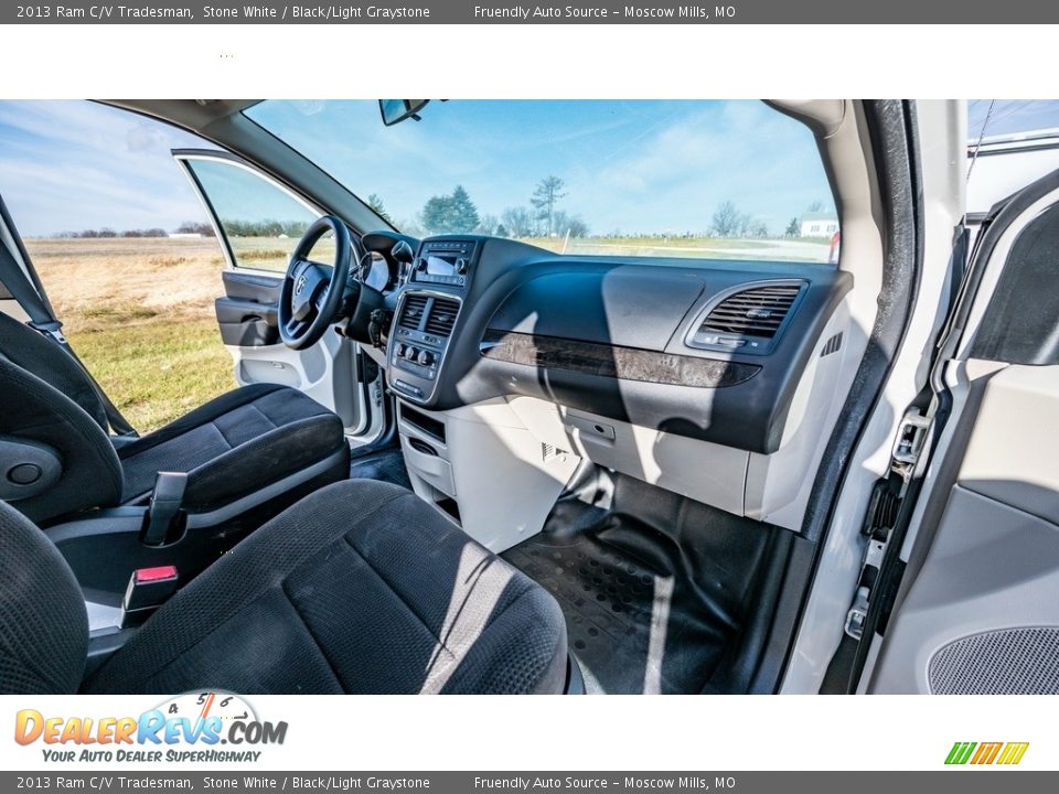 2013 Ram C/V Tradesman Stone White / Black/Light Graystone Photo #24