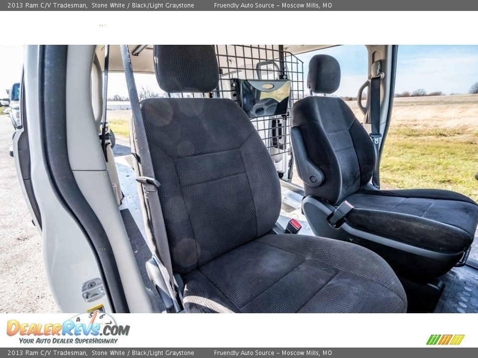 2013 Ram C/V Tradesman Stone White / Black/Light Graystone Photo #26