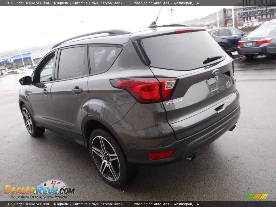 2019 Ford Escape SEL 4WD Magnetic / Chromite Gray/Charcoal Black Photo #8