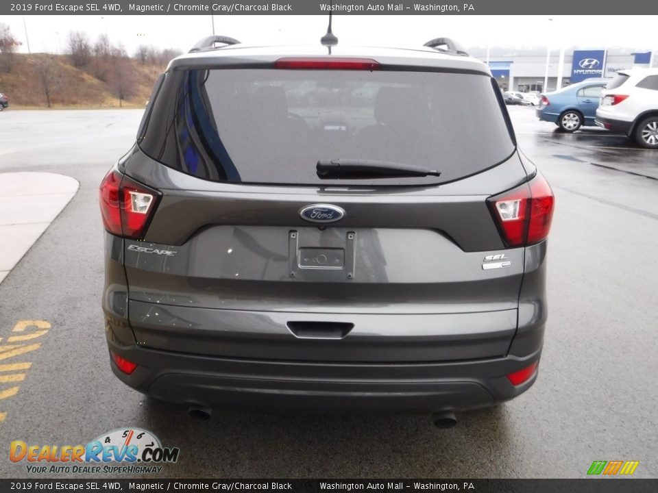 2019 Ford Escape SEL 4WD Magnetic / Chromite Gray/Charcoal Black Photo #9