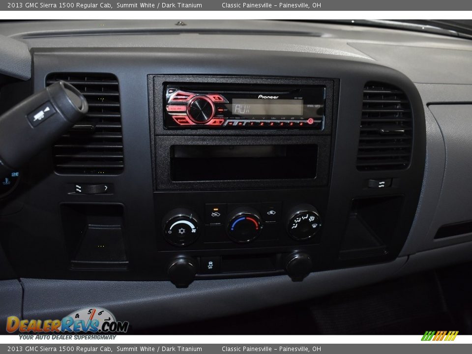 2013 GMC Sierra 1500 Regular Cab Summit White / Dark Titanium Photo #12