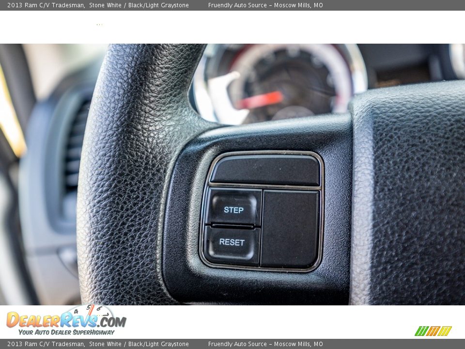 2013 Ram C/V Tradesman Stone White / Black/Light Graystone Photo #30