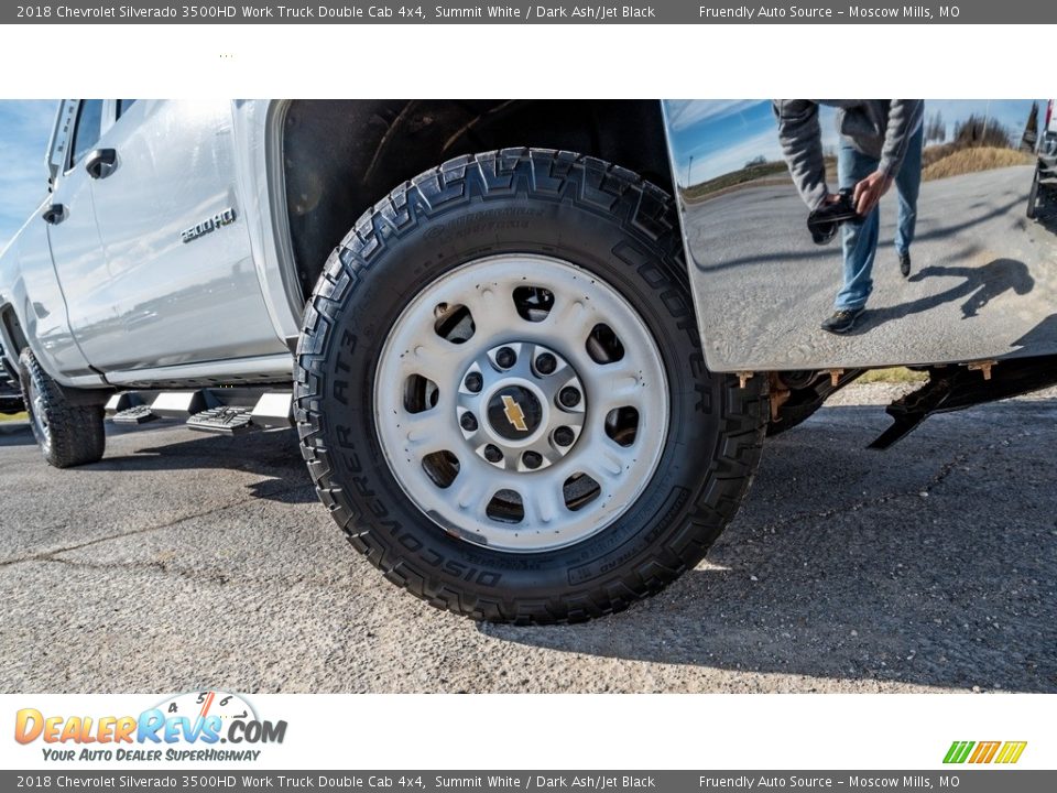 2018 Chevrolet Silverado 3500HD Work Truck Double Cab 4x4 Summit White / Dark Ash/Jet Black Photo #2